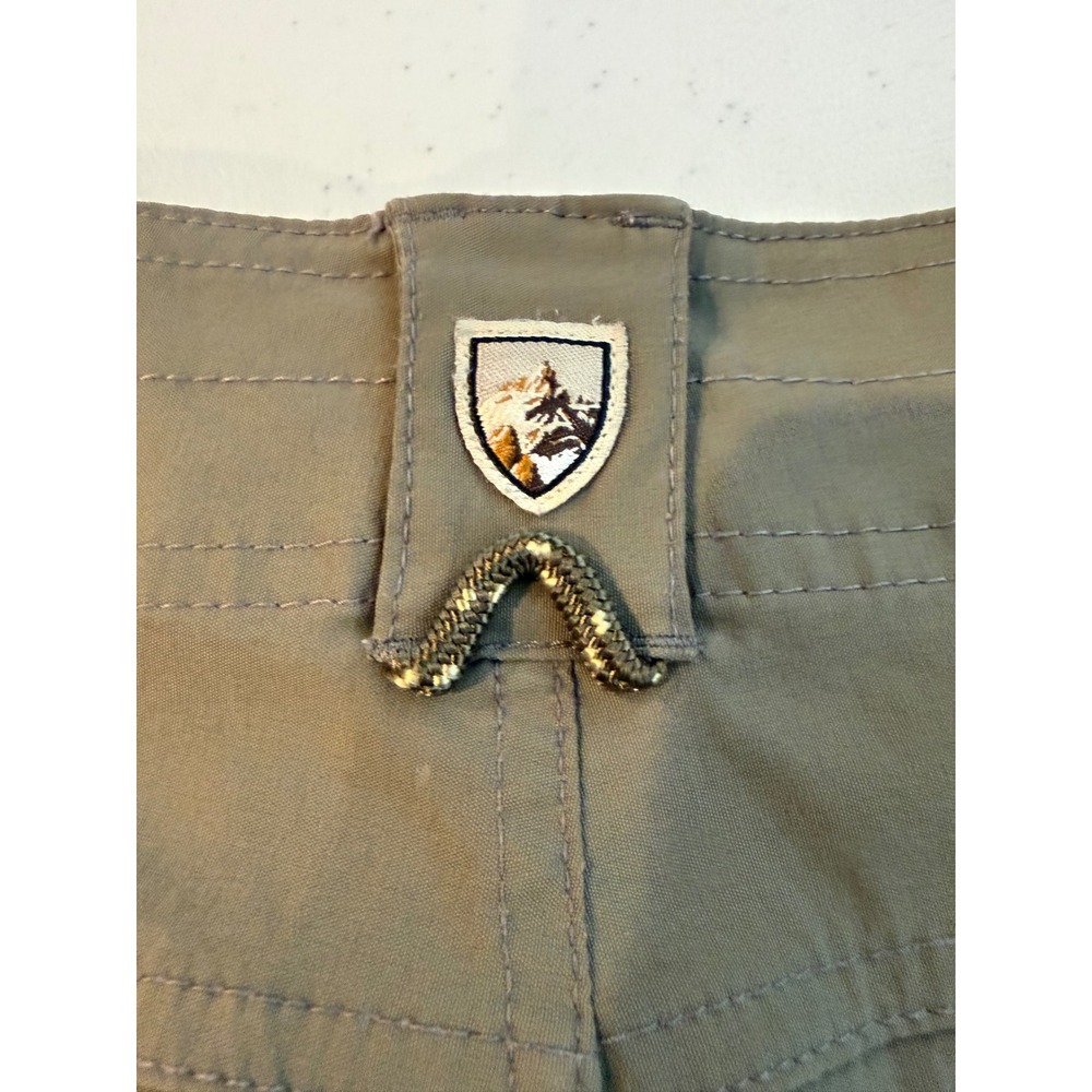 Kuhl Mens Hiking Shorts Green Khaki KÜHL Renegade Shorts Cargo 34 Waist 10 seam - Picture 15 of 16